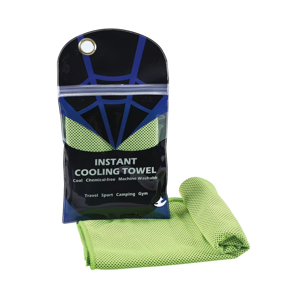 Sports Towel Instant Cooling Ice Towels Quick Drying Microfiber Cooling Towel for Sports Yoga